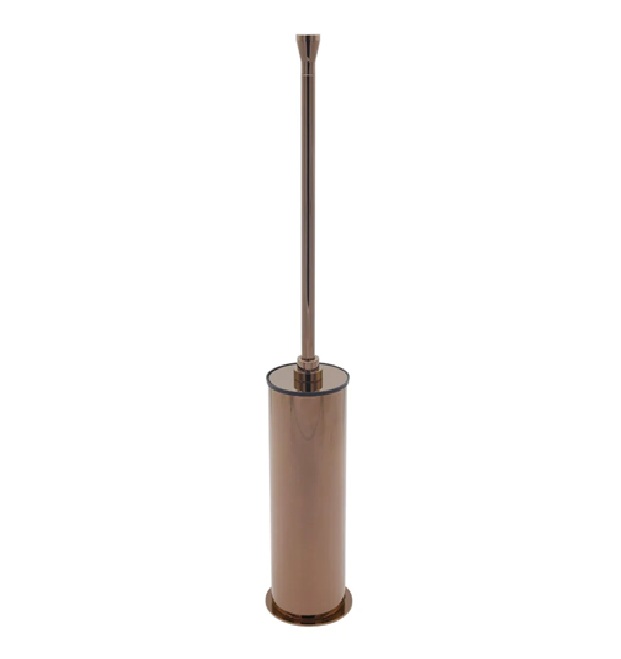 Aksy Pirinç Setüstü Evolet Klozet Fırçası 8332 Pvd Mat Rose