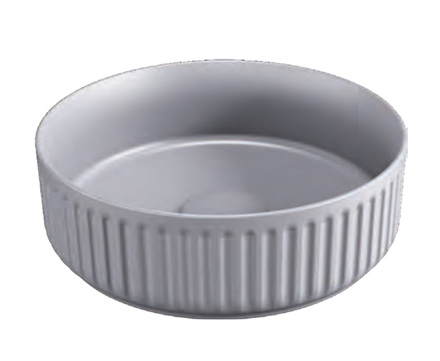 ISVEA ION 10NF66036-2V TEZGAH ÜSTÜ ÇANAK LAVABO TAŞ GRİ