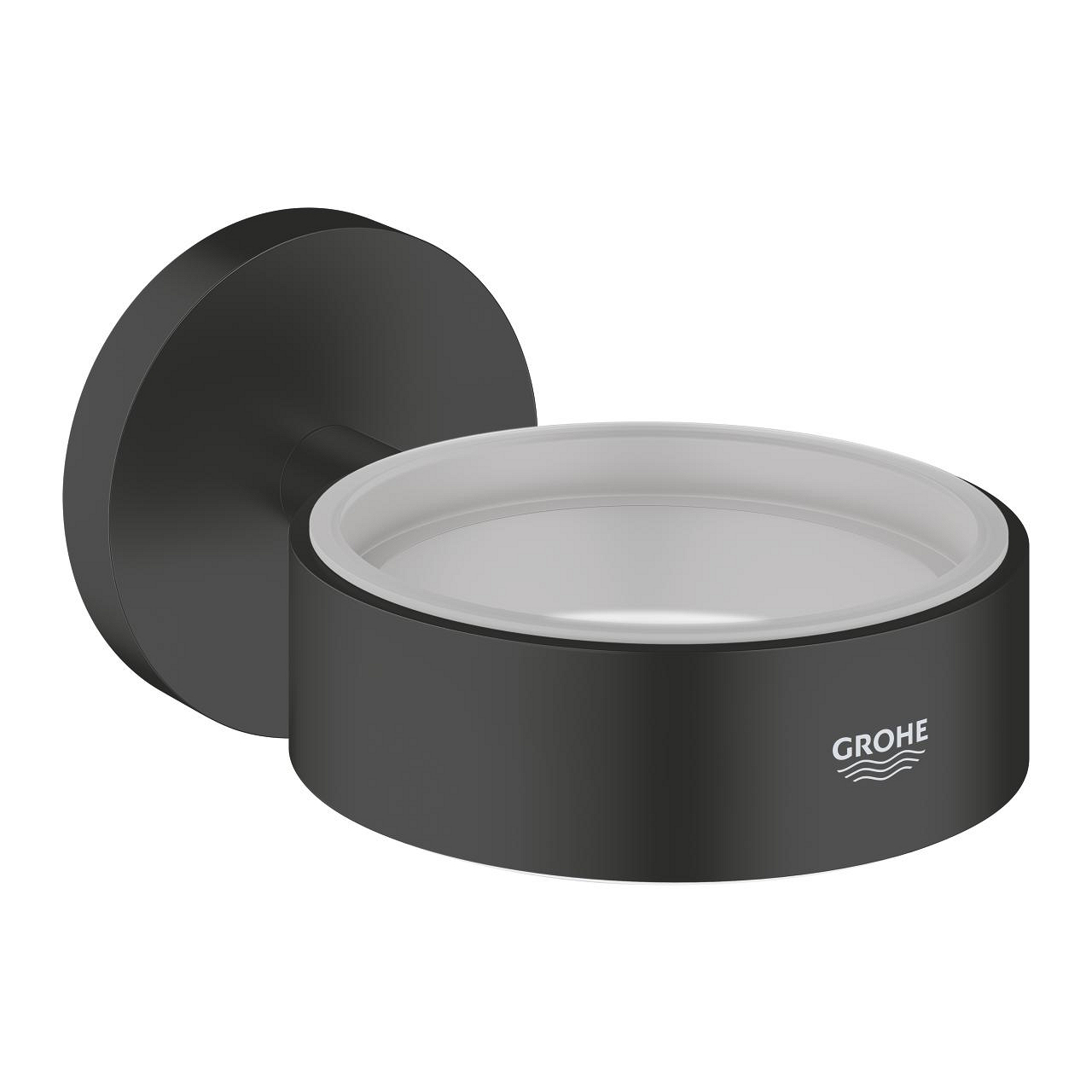 Grohe Essentials Sabunluk tutacağı Mat Siyah 1024662430