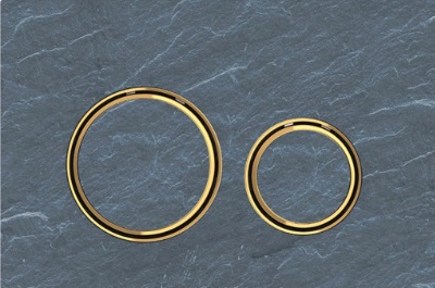 Geberit Sigma 50 Round (Eski Sigma21)  Prinç  Buton- Arduvaz Yüzey 115.652.JM.1