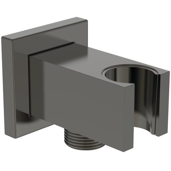 Ideal Standard Idealrain Ankastre El Duşu Çıkışı-Magnetic Grey-Kare-Askılı BC771A5