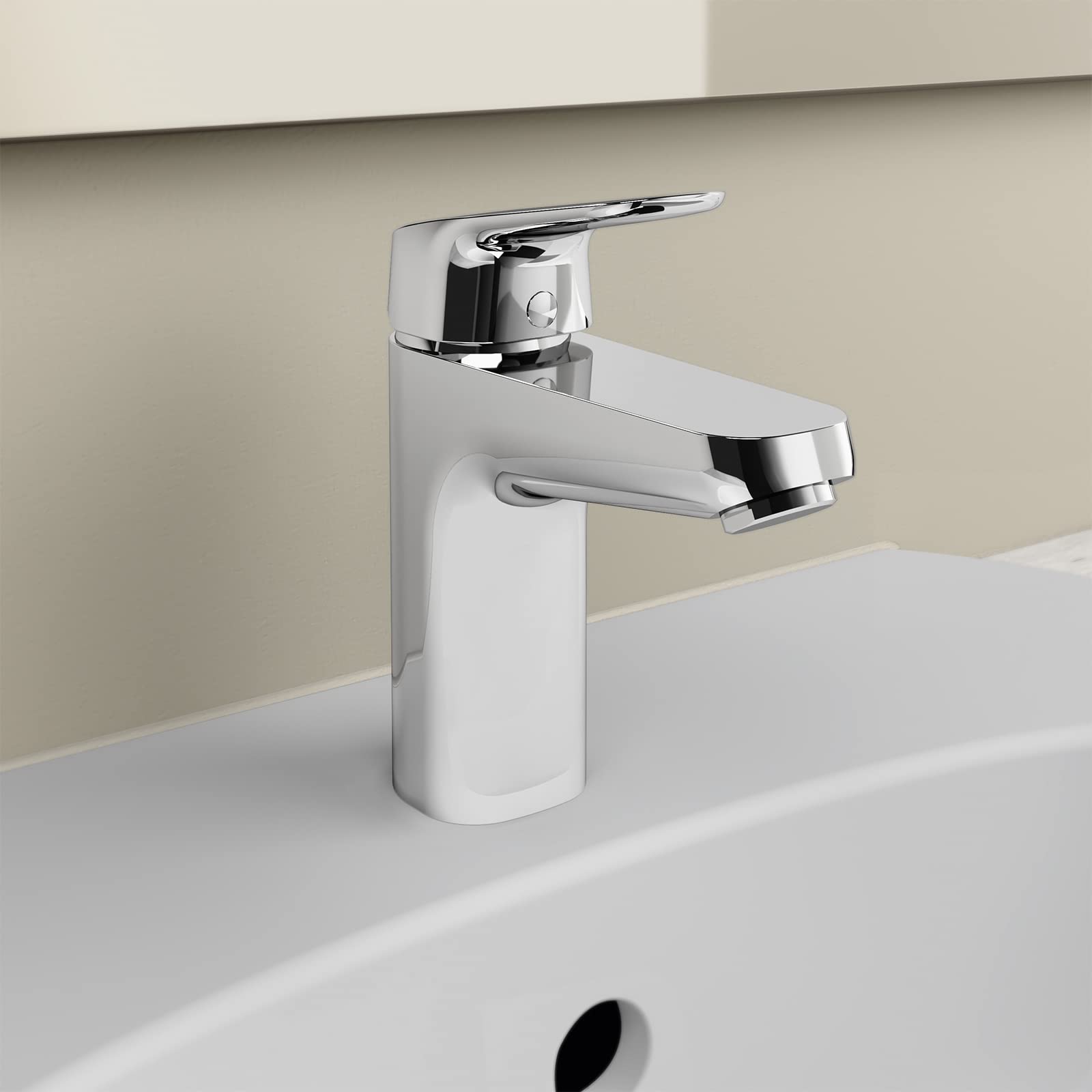 Ideal Standard Ceraflex Grande Lavabo Bataryası-Chrome-Sifon Kumandasız