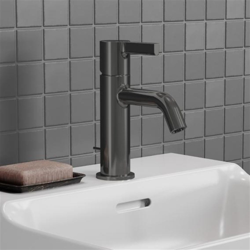 Ideal Standard Joy Lavabo Bataryası Magnetic Grey Sifon Kumandalı BC775A5