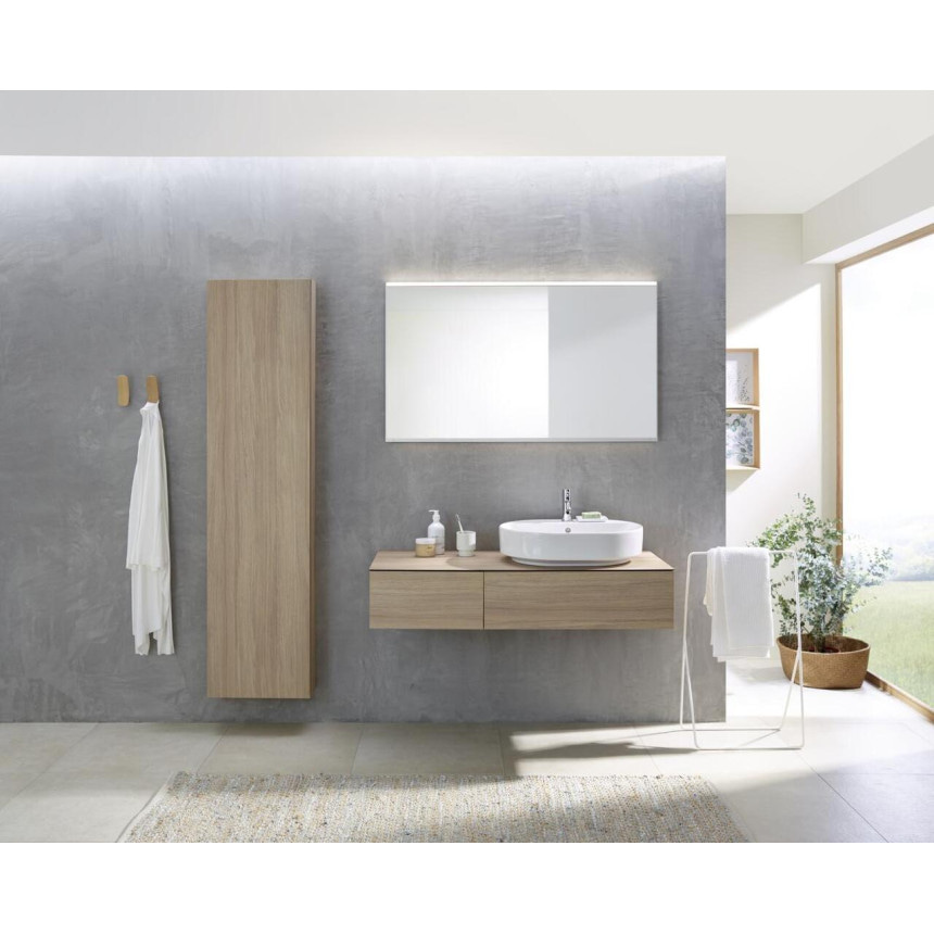 Geberit VariForm Çanak Lavabo, Eliptik ve Batarya Banklı 60 cm 500.778.01.2