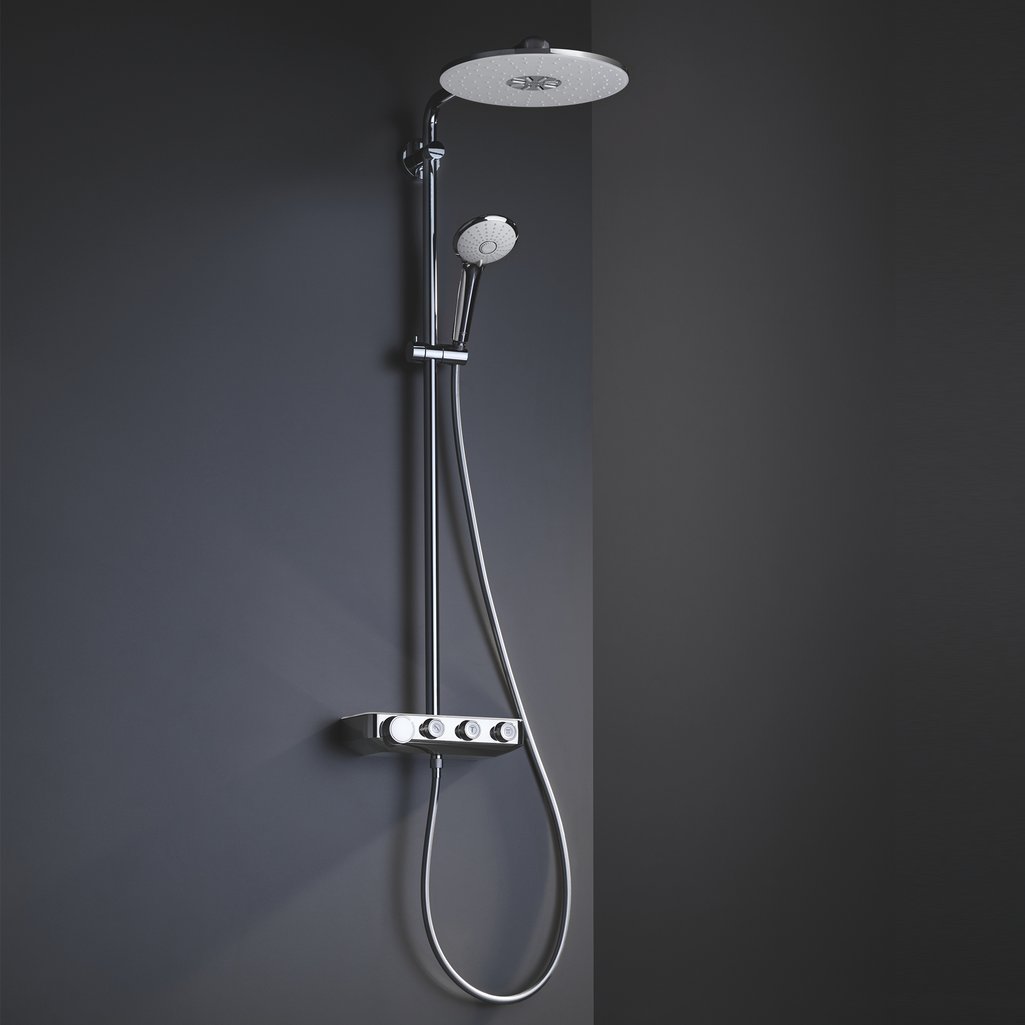 Grohe Euphoria SmartControl 310 Duş sistemi Duvara monte termostatik bataryalı duş sistemi 26507LS0