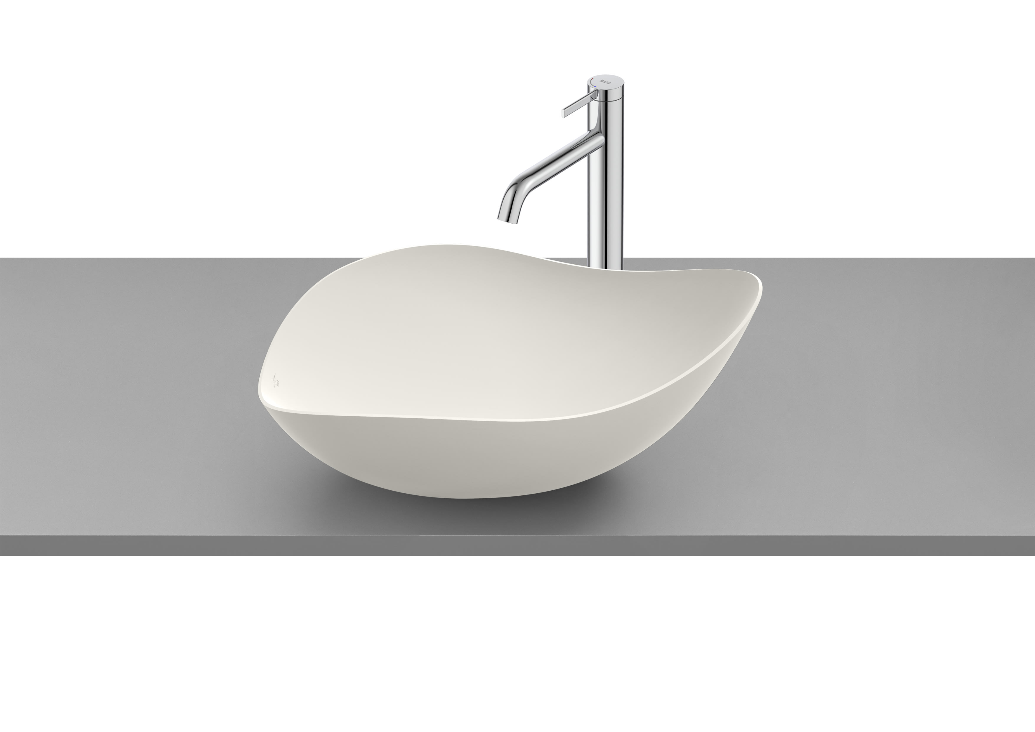 ROCA RUY OHTAKE Tezgah Üstü Lavabo 54X37,5 Kahve