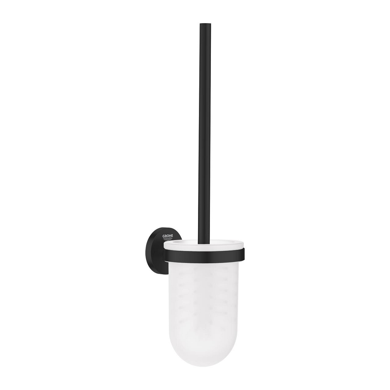 Grohe Essentials Tuvalet fırçası seti Mat Siyah 1024682430