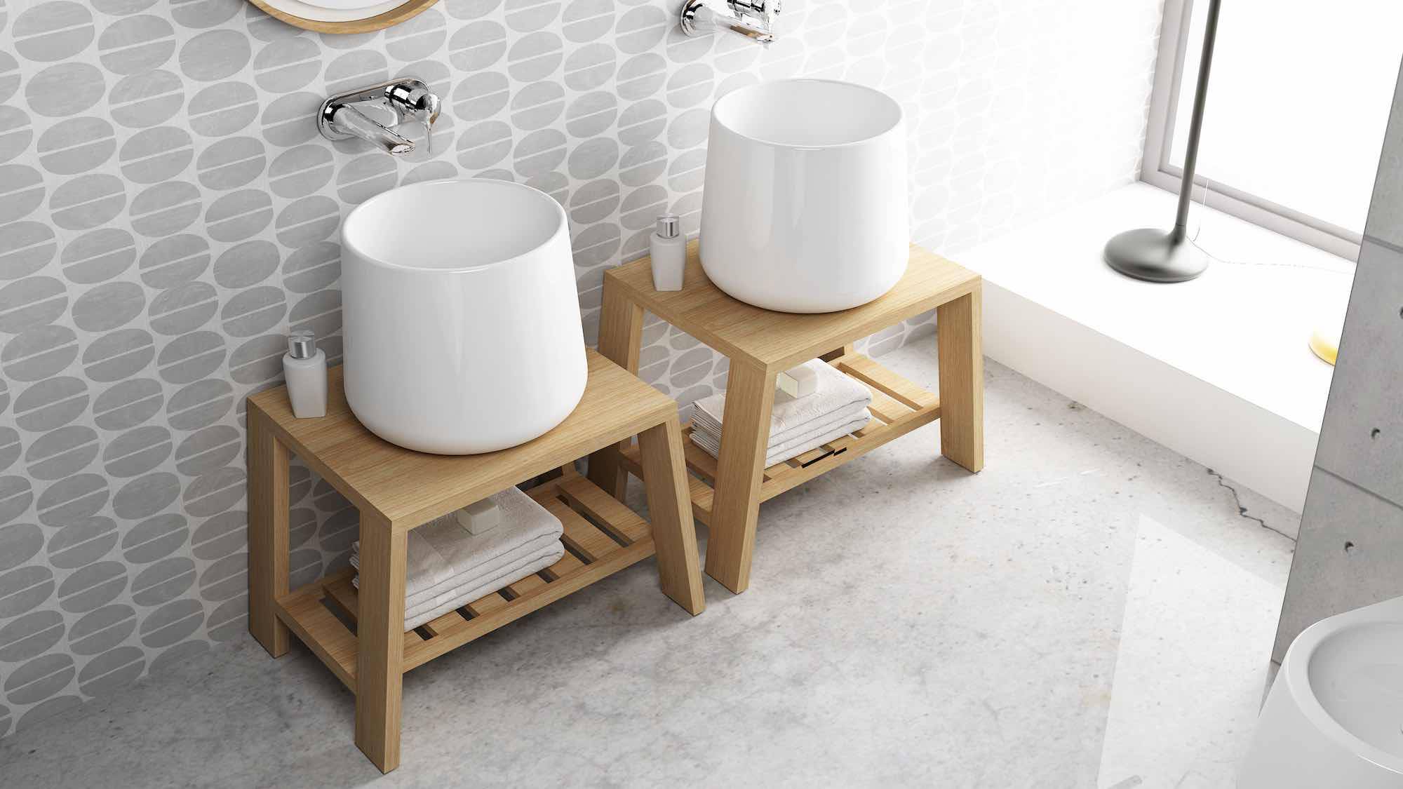 ISVEA ALLEGRO TEZGAH ÜSTÜ MONOBLOK LAVABO 42 CM 10AL56042