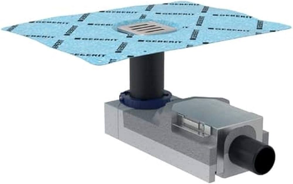 GEBERIT YER SÜZGECİ SİFON SETİ 8X8 CM MİN 65MM 24LT\ DK 154.052.00.1