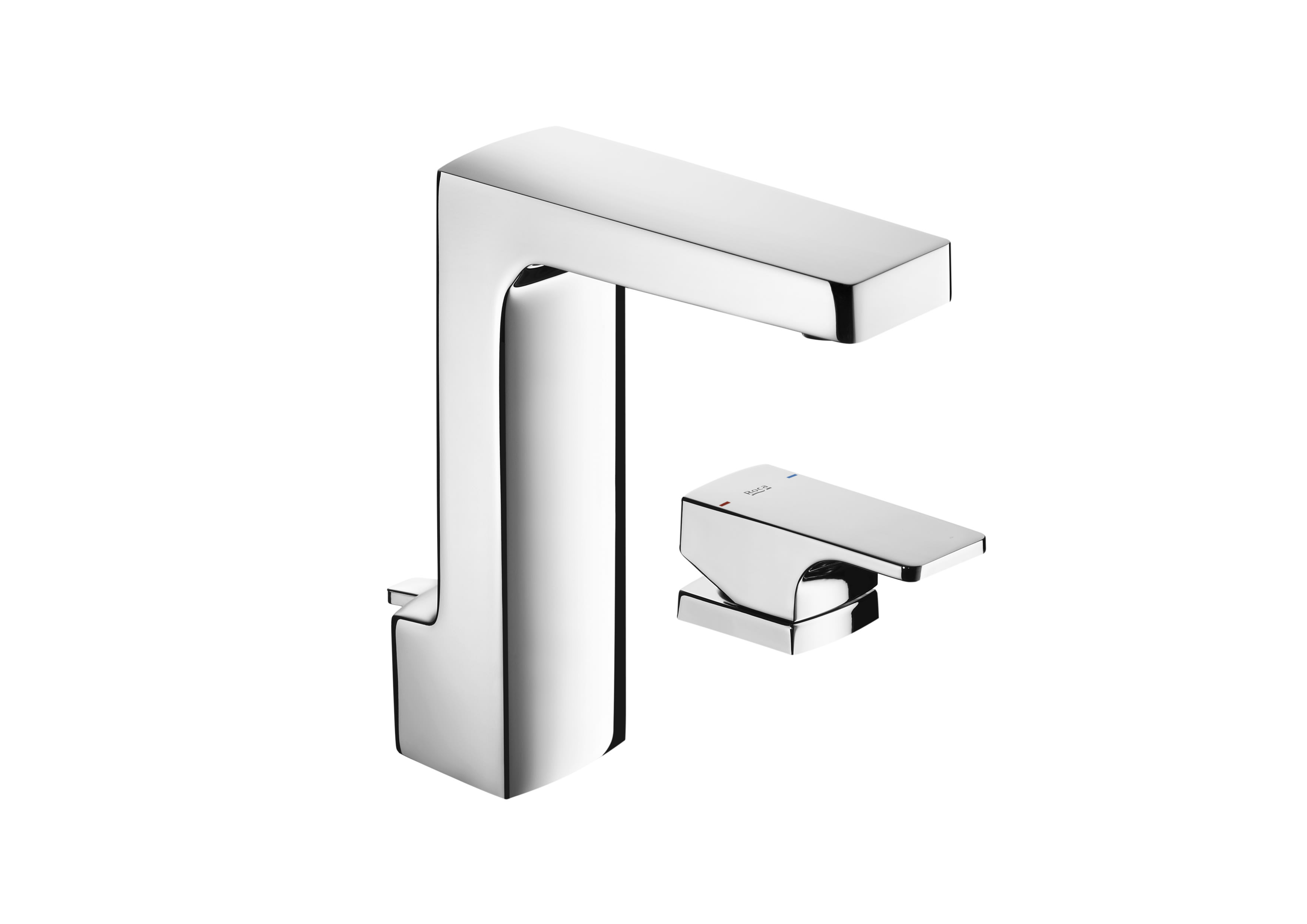 ROCA L90 LAVABO BATARYASI KROM YANDAN KUMANDA KOLLU SIFON KUMANDALI  A5A3801C00
