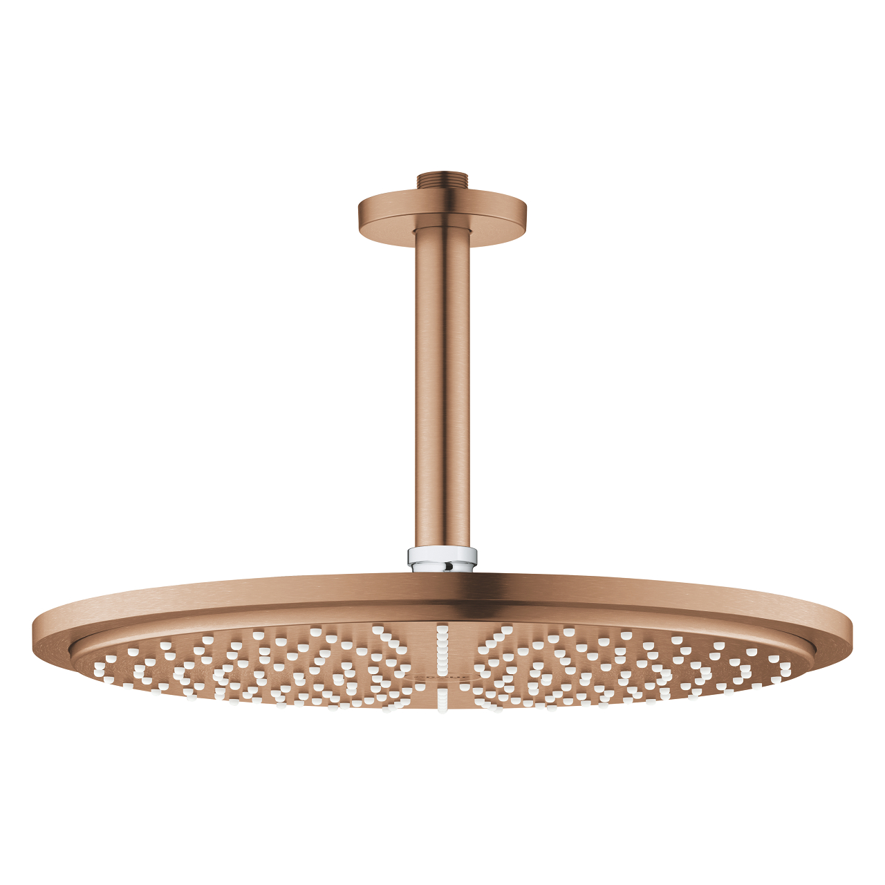 Grohe Tepe Duşu 31 cm + Tav. İniş borusu 14 cm Brushed Warm Sunset  - 26067DL0