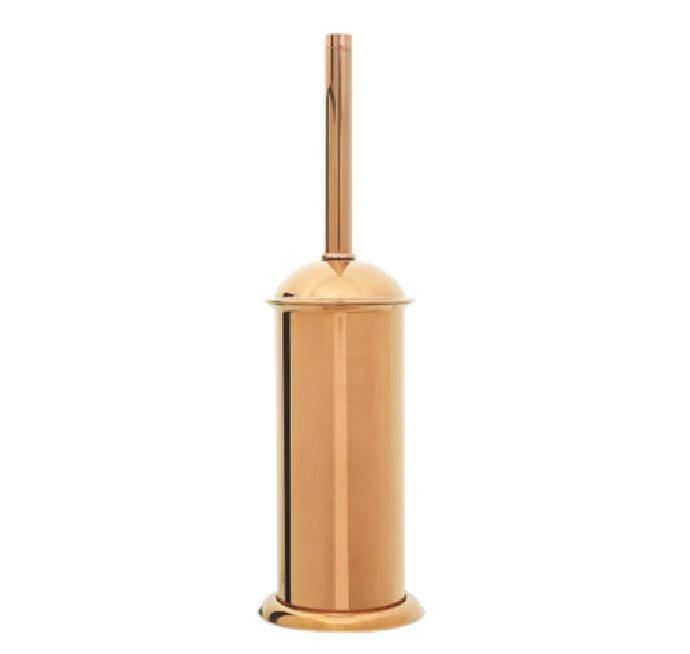 Aksy Pirinç Utopic Metal Klozet Fırçası 8532 Pvd Mat Rose