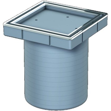 Aco EasyFlow Üst Başlık 149x149mm "Tile" Izgaralı   5141.24.00