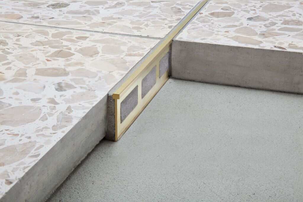 Schlüter Terrazzo Ayrım profili 2,5 mt