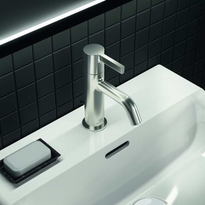 Ideal Standard Joy Lavabo Bataryası Silver Sifon Kumandalı BC775GN