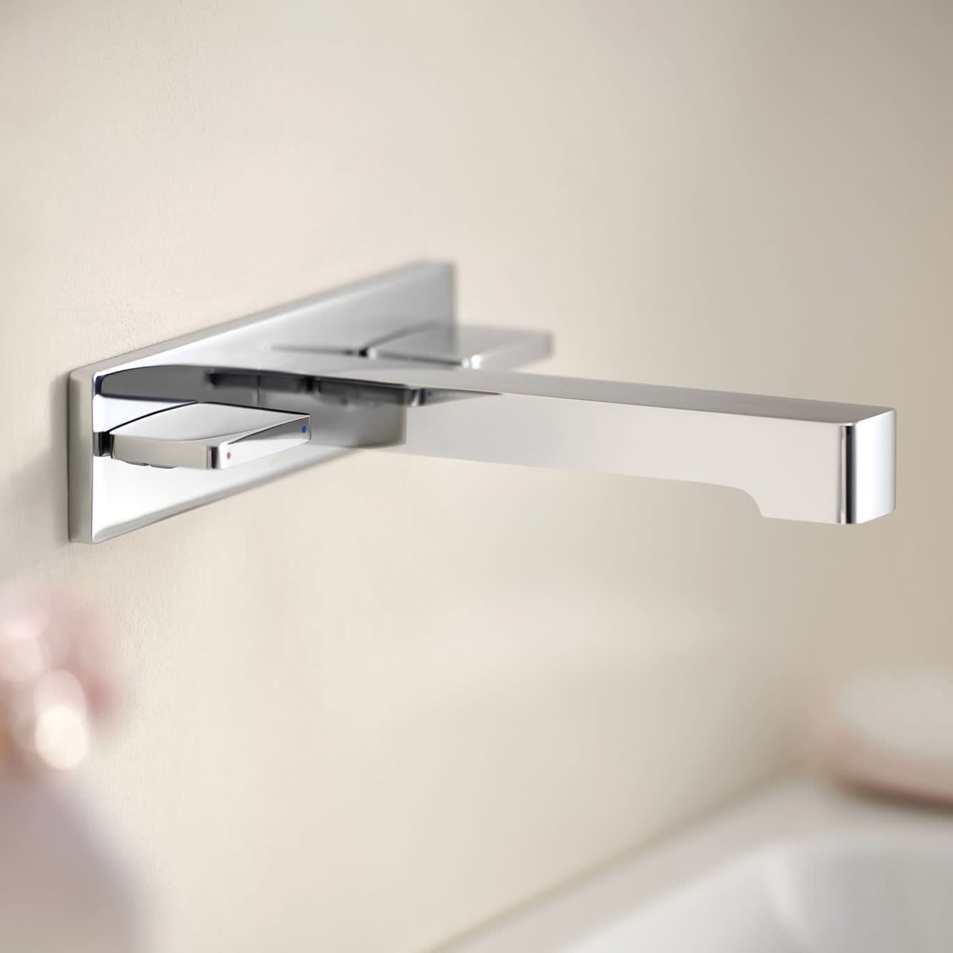 GEBERIT ONE KARE TASARIMLI ANKASTRE LAVABO BATARYASI + İÇ SET 116.465.21.1+111.069.00.1