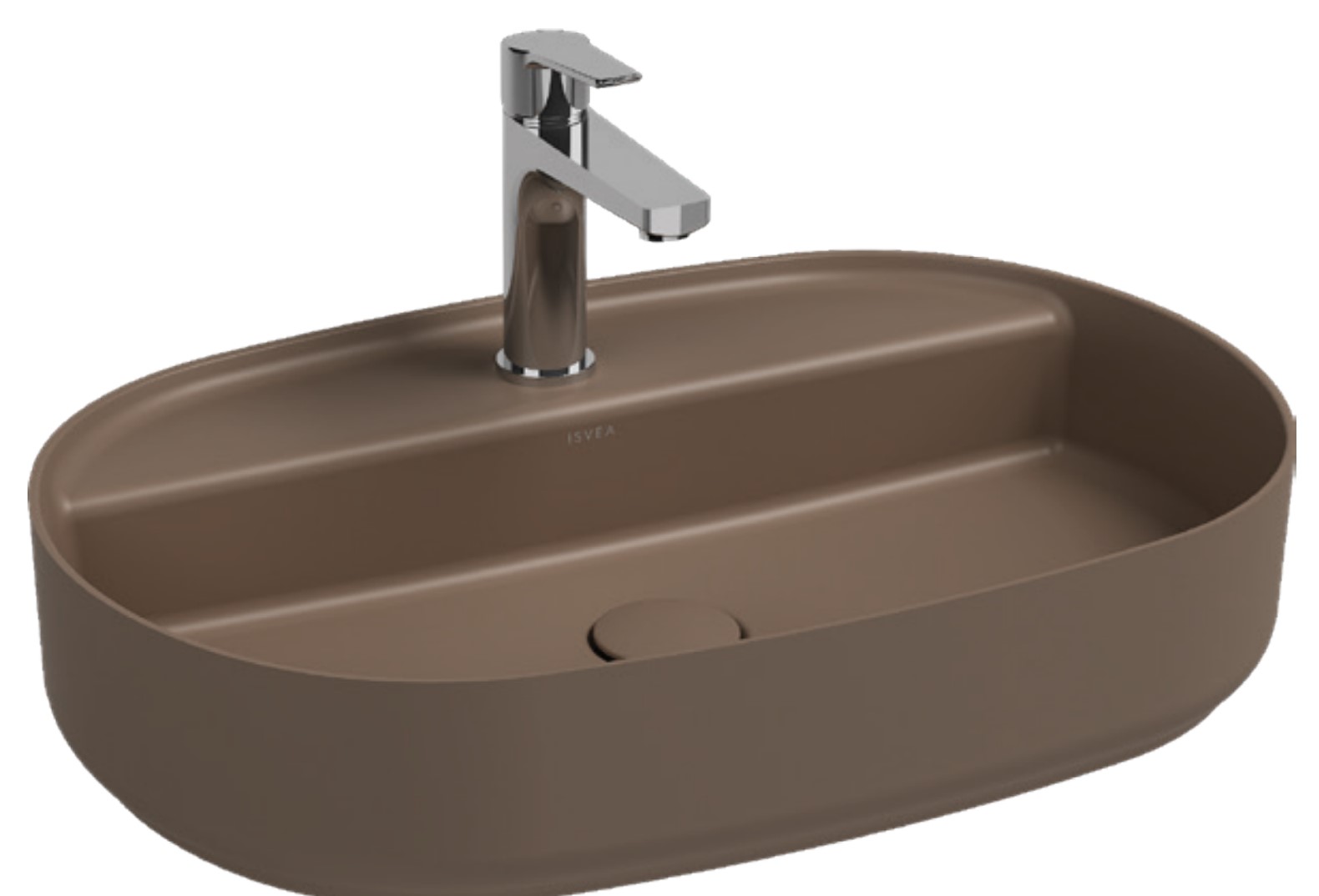 ISVEA İNFİNİTY BATARYA DELİKLİ T.Ü 60CM LAVABO VİZON 10NF65060-2H