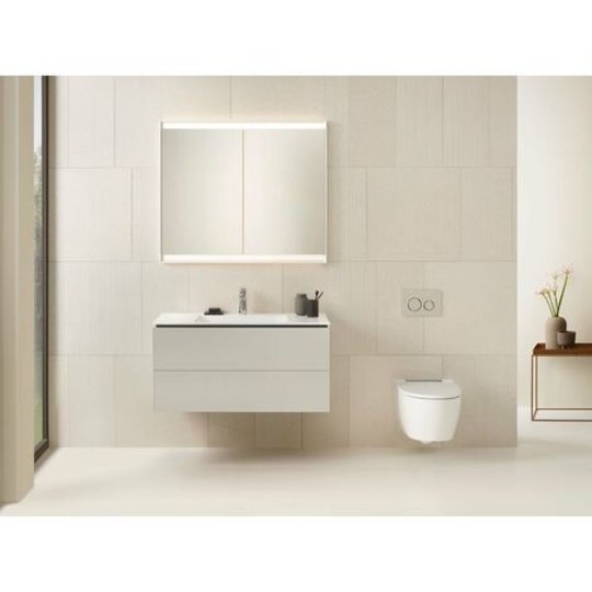 Geberit ONE Banyo Mobilya Seti çift çekmeceli, 75 cm Kum Grisi 505.262.00.4