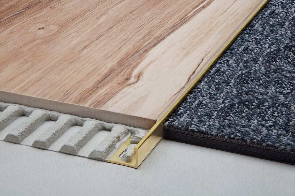 Schlüter Schiene-Basic MBS Bitiş Profili 2,5 Mt Pirinç