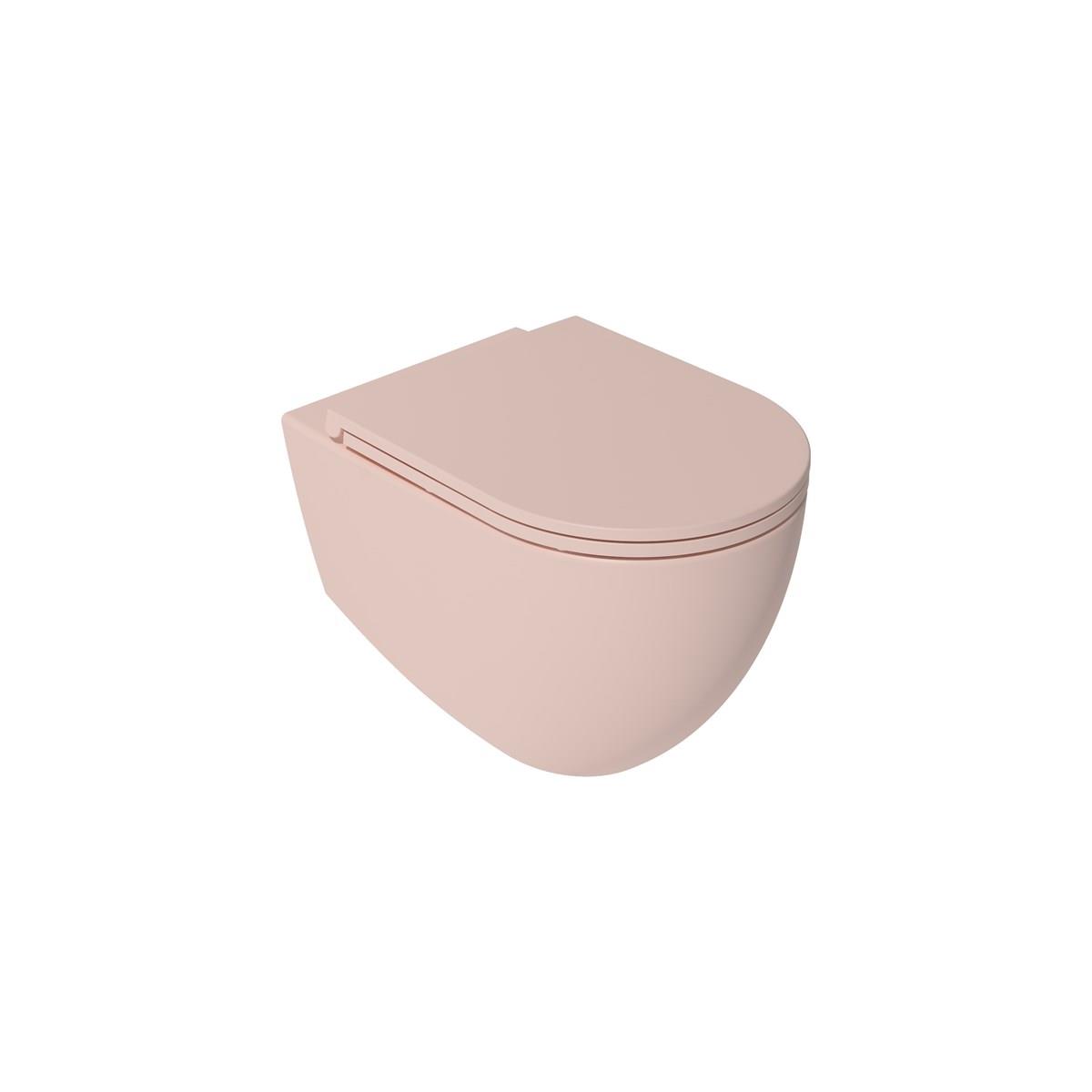 ISVEA INFİNİTY CLEARİM PLUS ASMA KLOZET SOMON EXTRA DEKORSUZ DELİKL 10NF02001-2S  ( Klozet kapağı dahildir )