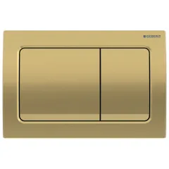 Geberit Kumanda Kapağı Alpha01 Round - Çift Basmalı 115.035.QE.1