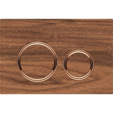 Geberit Sigma 50 Round (Eski Sigma21) Prinç buton- Ahşap Yuzey 115.652.JX.1