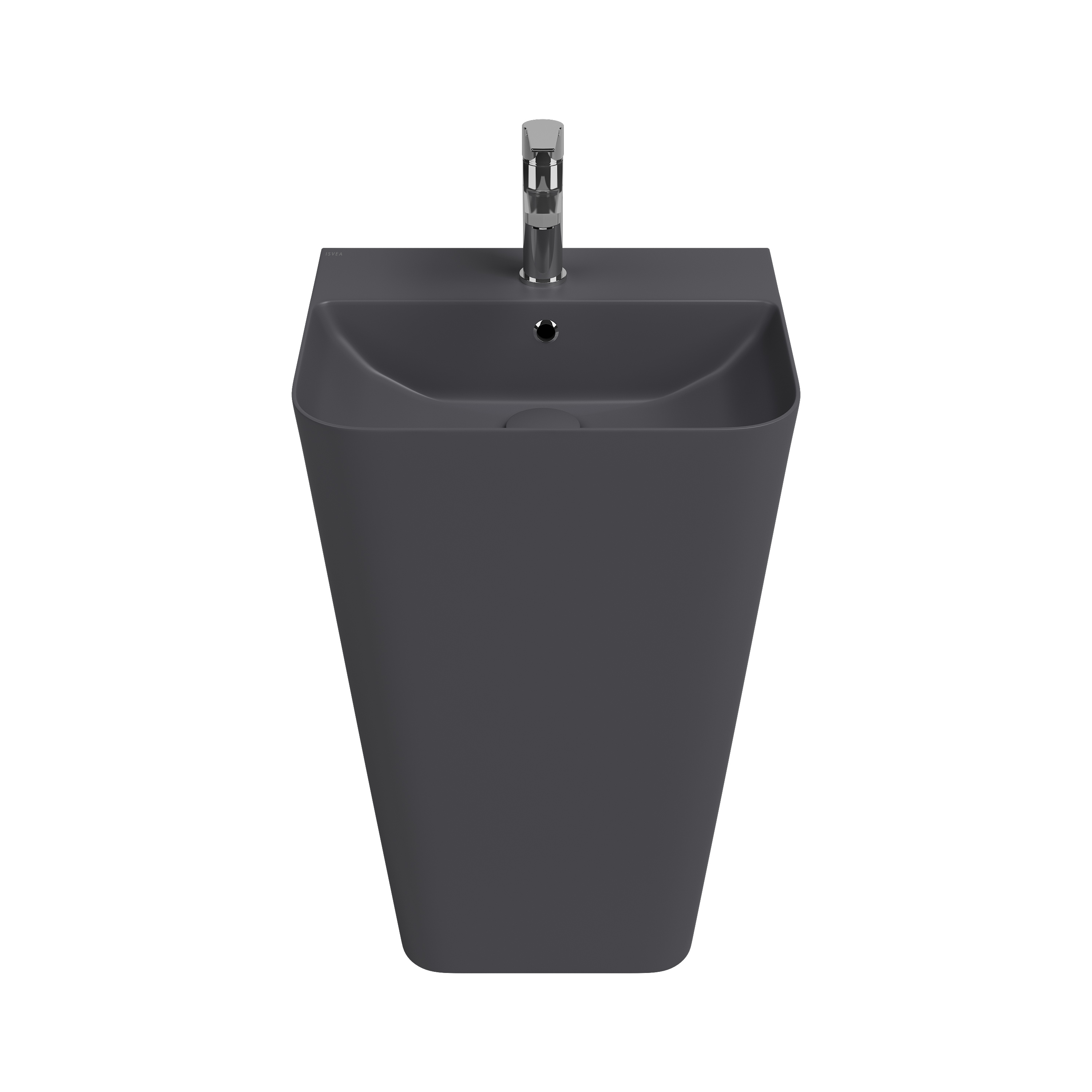 ISVEA SOTT AQUA MONOBLOK YERDEN LAVABO 50CM 10SQ37001-2C