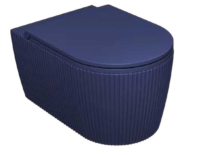 ISVEA SINTESI  CleaRim Plus Vortex Asma Klozet Mavi  10SI02001-2Z ( KLOZET KAPAĞI DAHİLDİR)