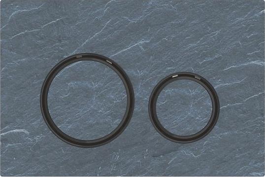 Geberit Sigma 50 Round (Eski Sigma21) Siyah Krom Buton- Arduvaz-Siyah Krom 115.651.JM.1
