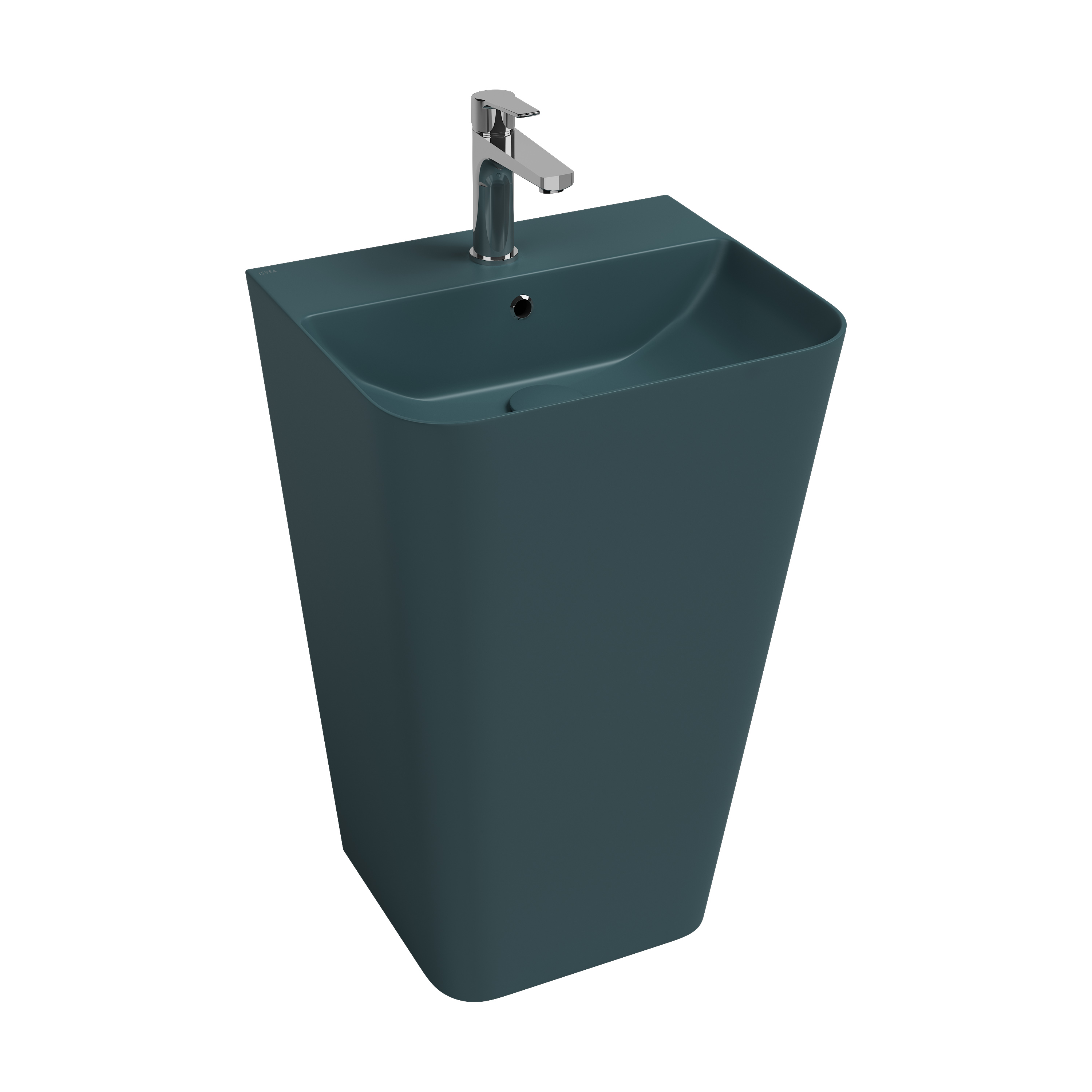 ISVEA SOTT AQUA MONOBLOK YERDEN LAVABO 50CM 10SQ37001-2P