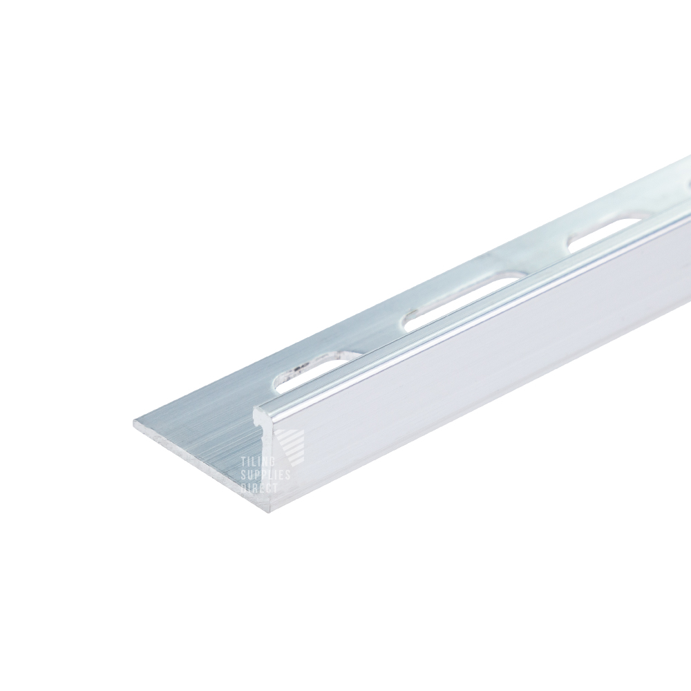 Schülter Schiene-Basic ABS Bitiş Profili 2,5 Mt Alüminyum