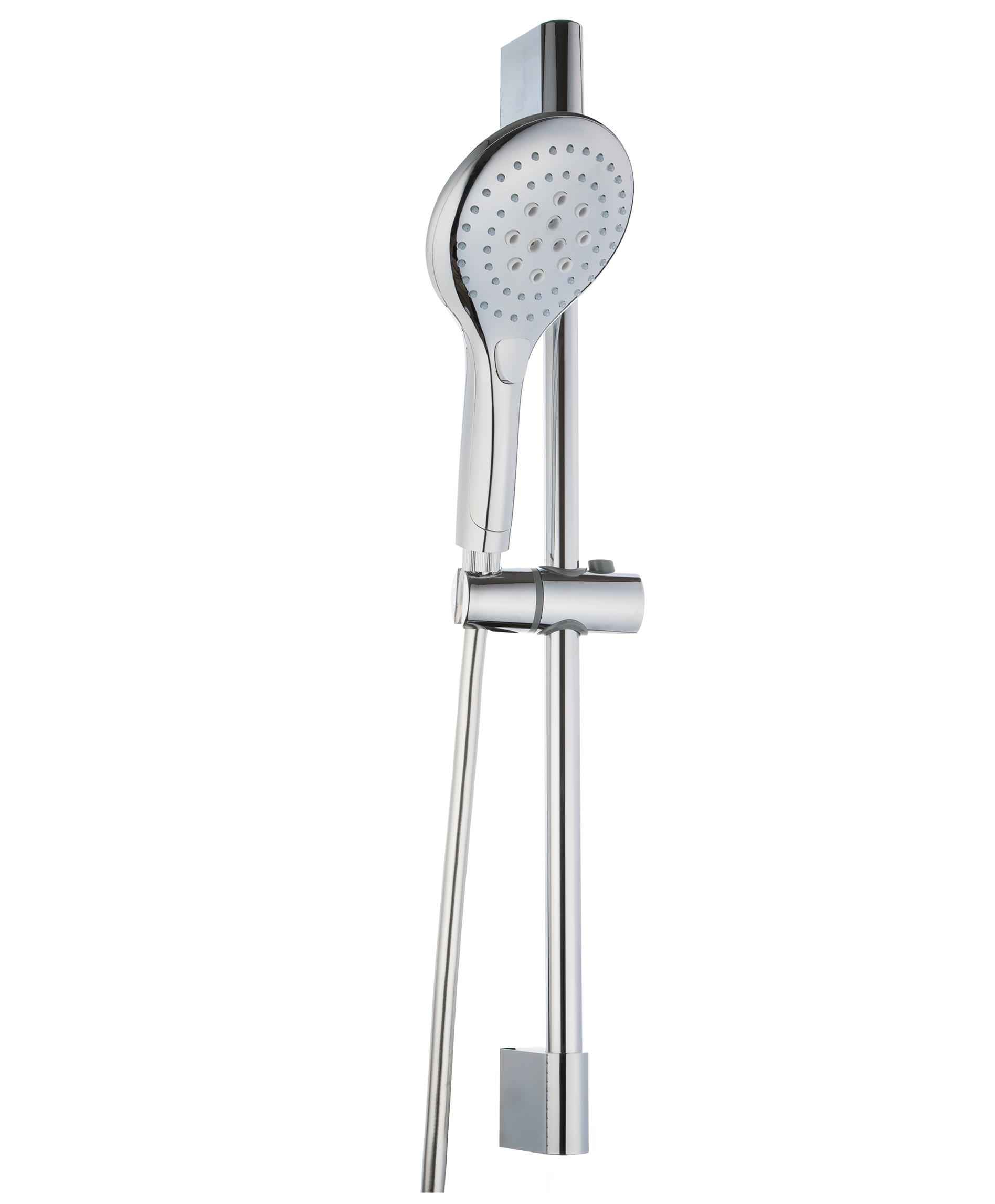NSK CALMA 3F SÜRGÜLÜ EL DUŞU (SILVERFLEX HORTUMLU) KROM N2841102