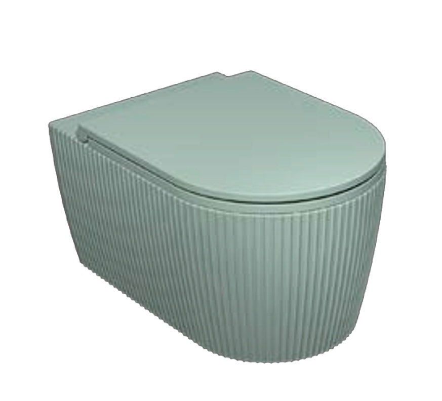ISVEA SINTESI  CleaRim Plus Vortex Asma Klozet Mint 10SI02001-2T ( KLOZET KAPAĞI DAHİLDİR)