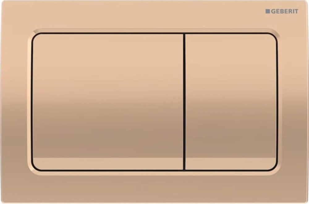 GEBERIT KUMANDA KAPAĞI Alpha01 (eski Alpha30) Sqaure BRONZ 115.055.QA.1