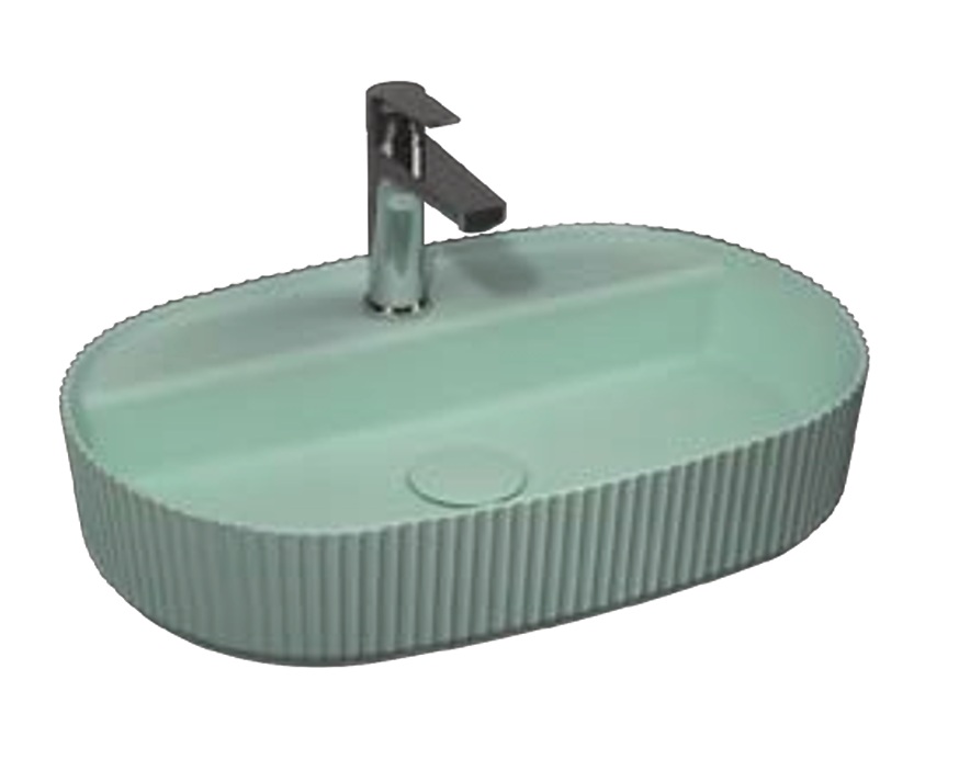 ISVEA SINTESI Tezgah Üstü Lavabo, Mint 60 cm