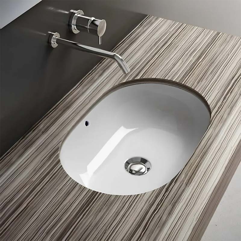 GEBERIT VARİFORM TEZGAH ALTI LAVABO ELİPTİK B55 500.756.01.2
