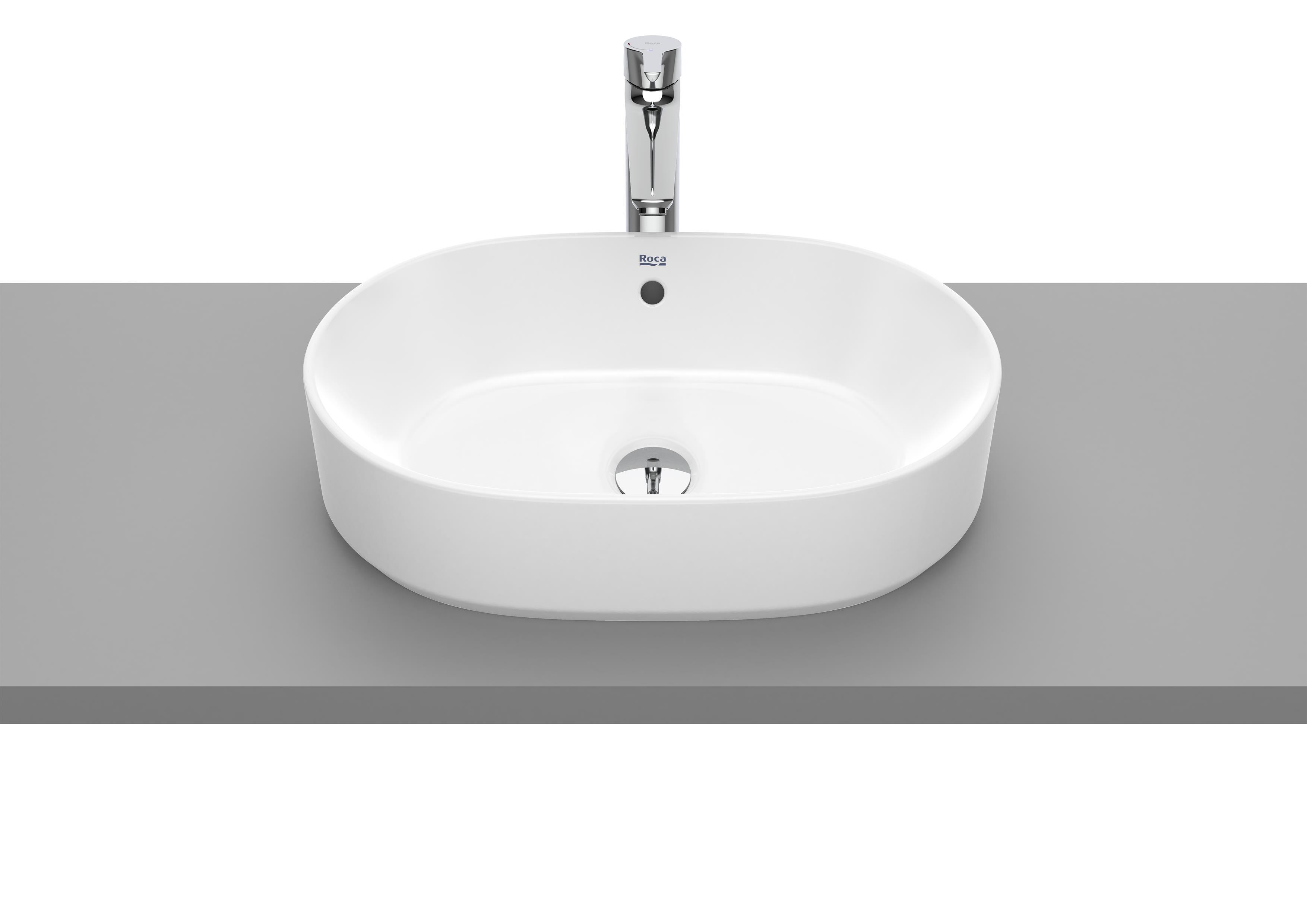 ROCA  GAP ROUND TEZGAH USTU CANAK LAVABO 550X390X130  A3270Y1000
