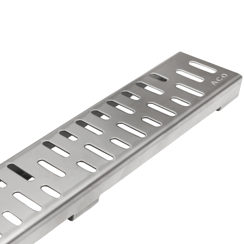 ACO Duş Kanalı T, Sabit Yükseklikli Izgara Üst Parça L=300mm "Vertical Slot"
