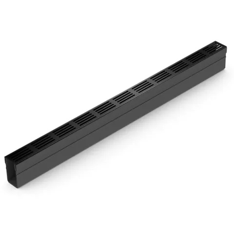Aco Slimline L=1000mm W=61,3mm H=103,3mm Siyah Kaplamalı Alüminyum Izgaralı 3007919