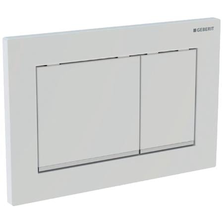 GEBERIT KUMANDA KAPAĞI OMEGA 30 ÇİFT BAS.BEYAZ 115.080.KJ.1