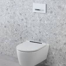 Geberit Kumanda Kapağı Sigma50 Square Çift Basmalı Beyaz/Krom 115.788.11.2