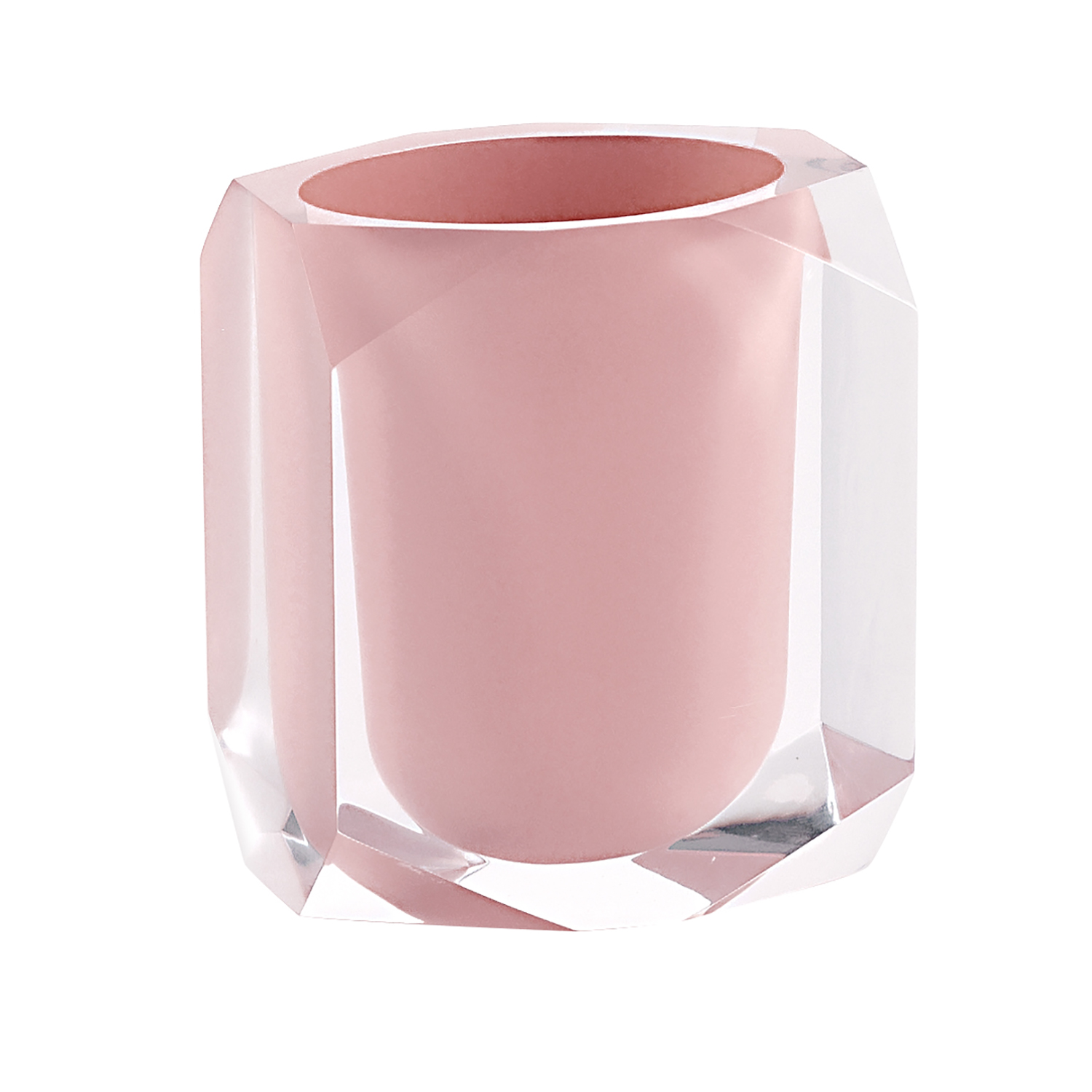 Gedy Chanelle Diş Fırçalık, Tezgah Üstü  Pembe Akrilik CH98/10