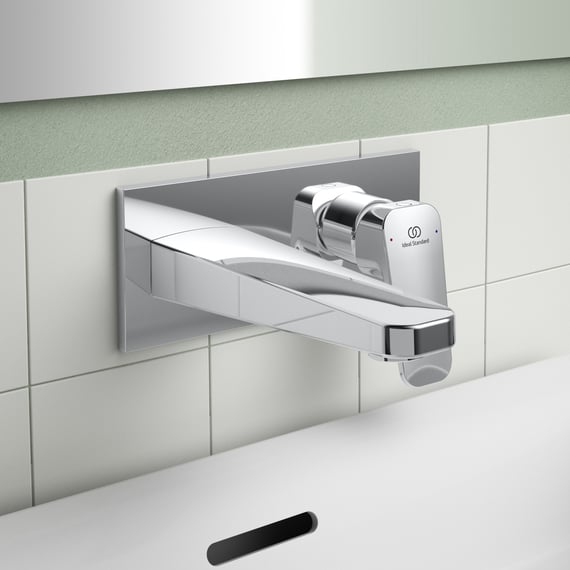 Ideal Standard Ceraplan Ankastre Lavabo Bataryası-Chrome- - KIT1+KIT2 BD244AA