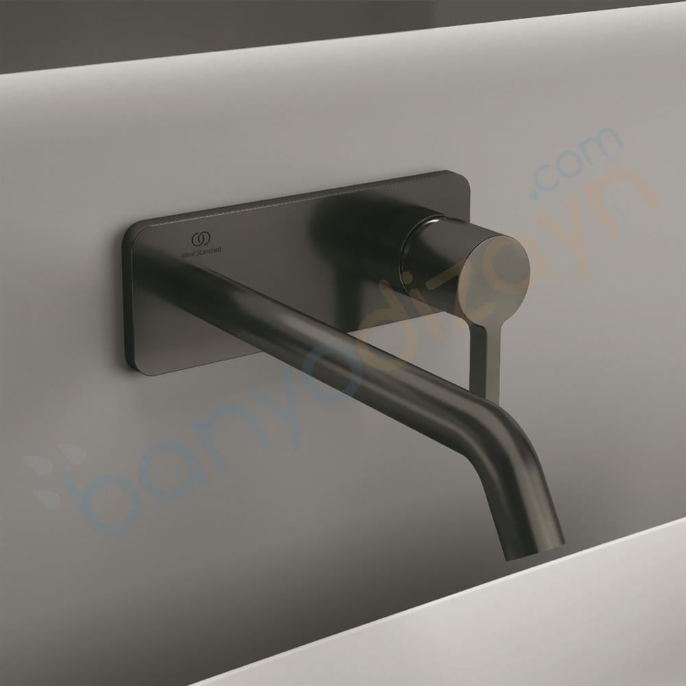 Ideal Standard Joy Ankastre Lavabo Bataryası  22 Cm+ İç Set Magnetic Grey A7381A5-A1313NU