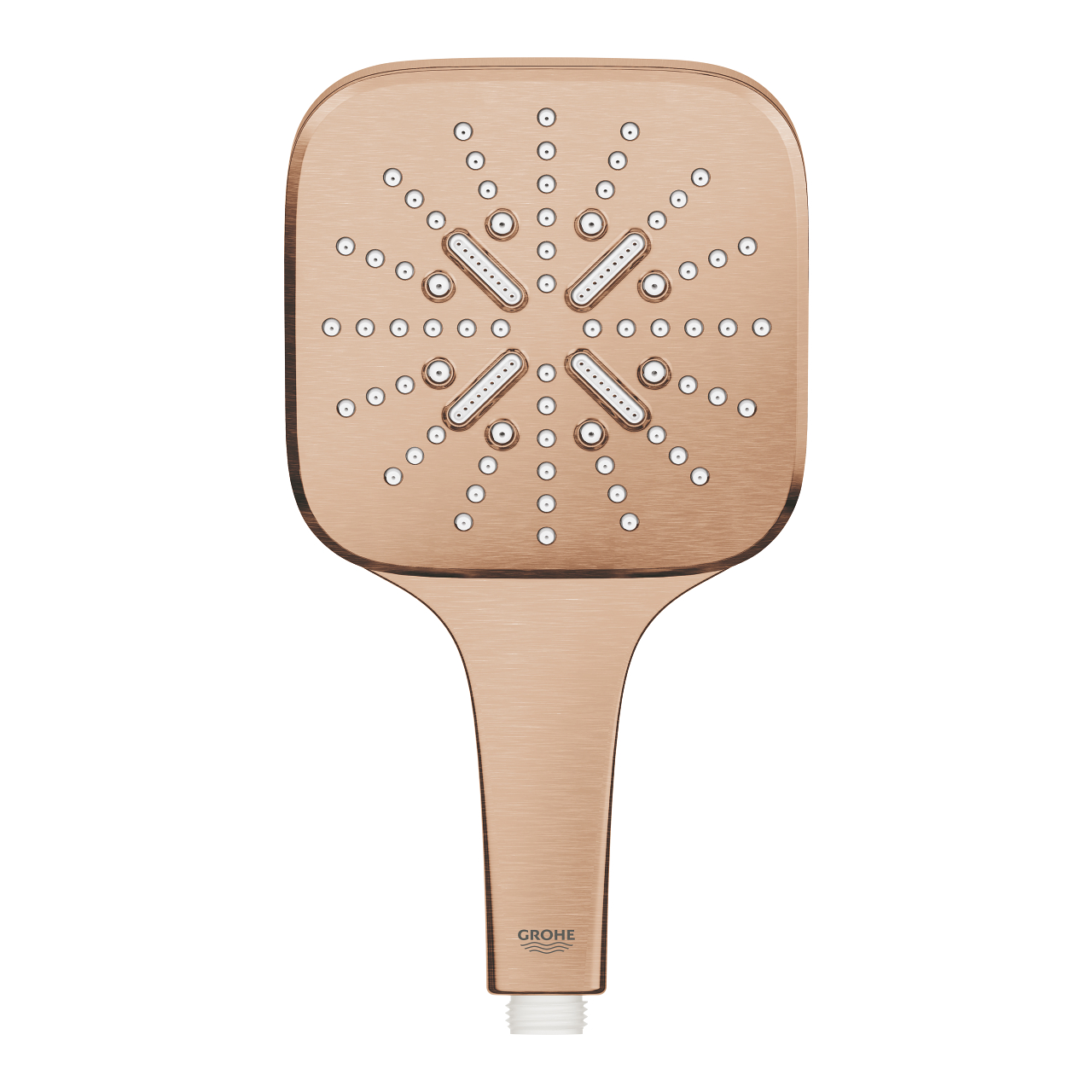 Grohe Rainshower SmartActive 130 Cube El duşu 3 akışlı brushed warm sunset - 26582DL0