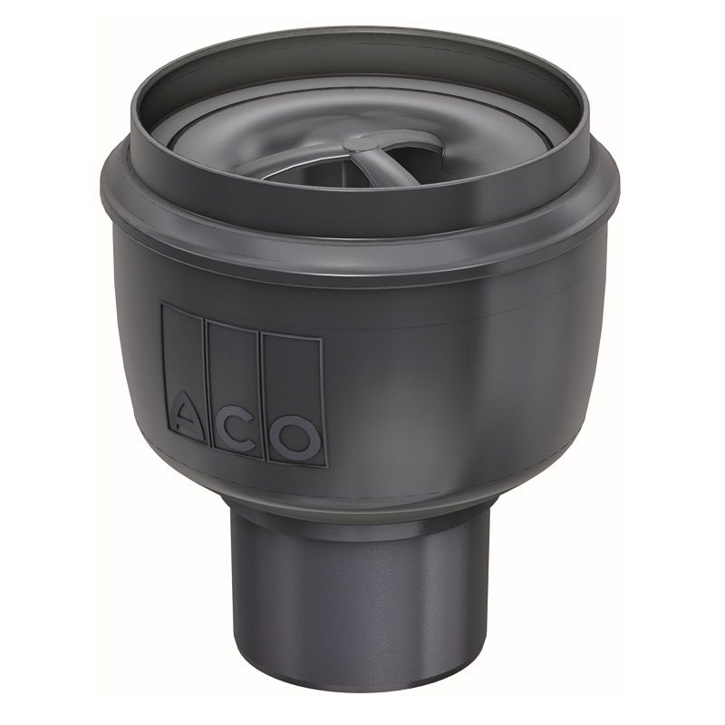 Aco EasyFlow Plastik Süzgeç Gövdesi, Dikey Çıkış DN50 2500.55.00
