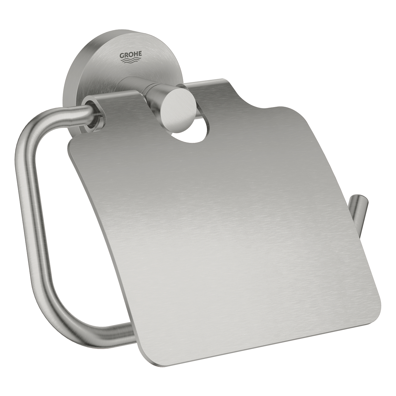 Grohe Essentials Kapaklı Kağıtlık Paslanmaz Çelik 40367DC1