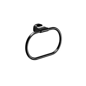 Gedy Stelvio Havluluk,Yuvarlak,20.7cm - Mat Siyah