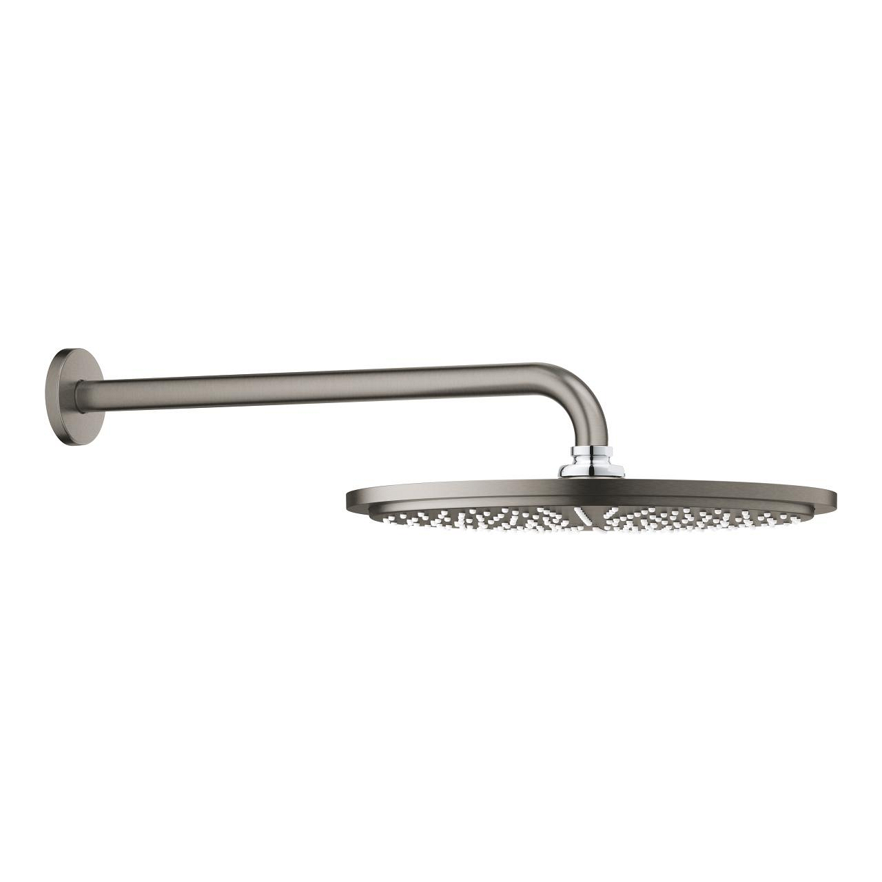 Grohe Tepe Duşu 31 cm + Duv.Dirsek 38 cm Brushed Hard Graphite - 26066AL0