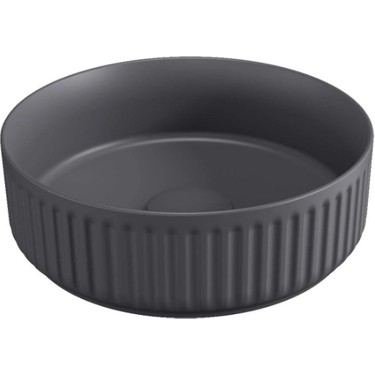ISVEA ION 10NF66036-2C TEZGAH ÜSTÜ ÇANAK LAVABO ANTRASİT
